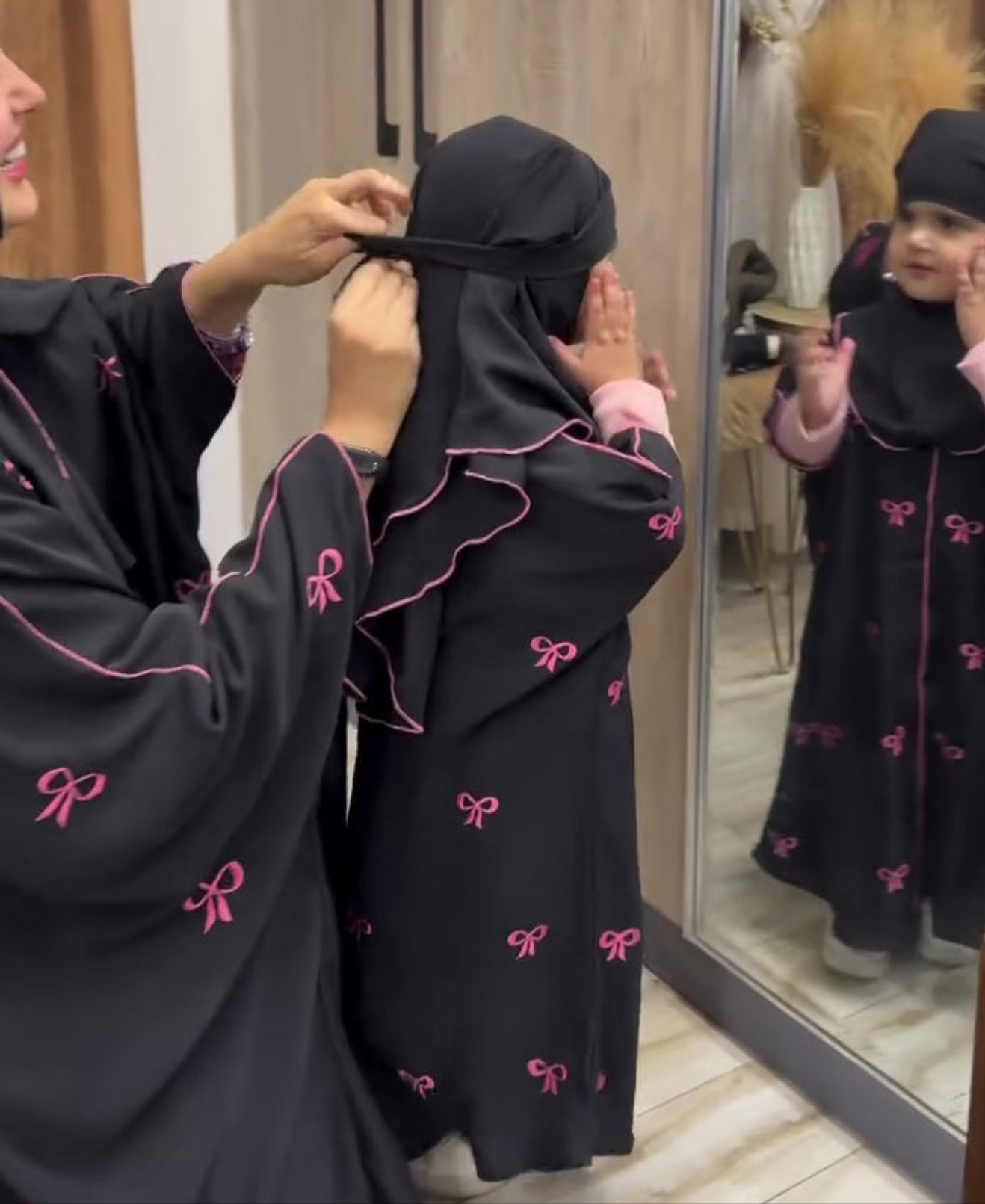 Bow Kid Abaya
