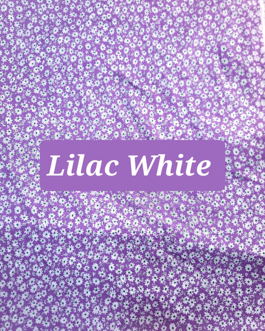Lilac White - Namaz Chaddar
