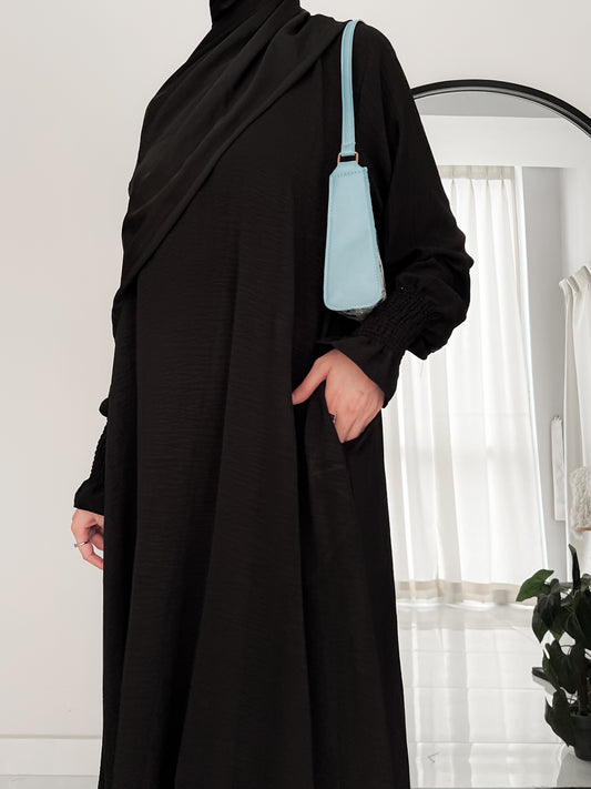 Black Basic Abaya