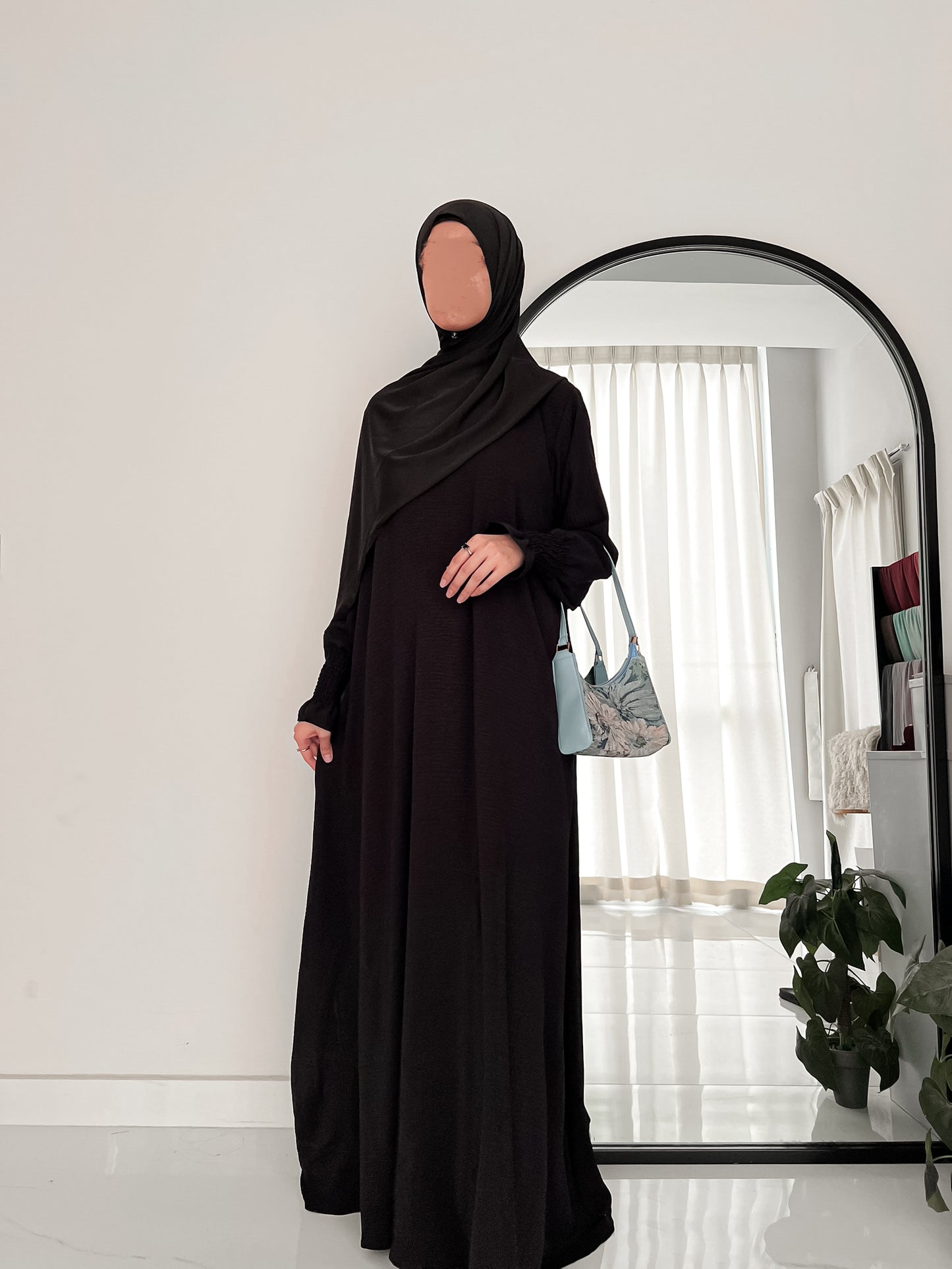 Black Basic Abaya