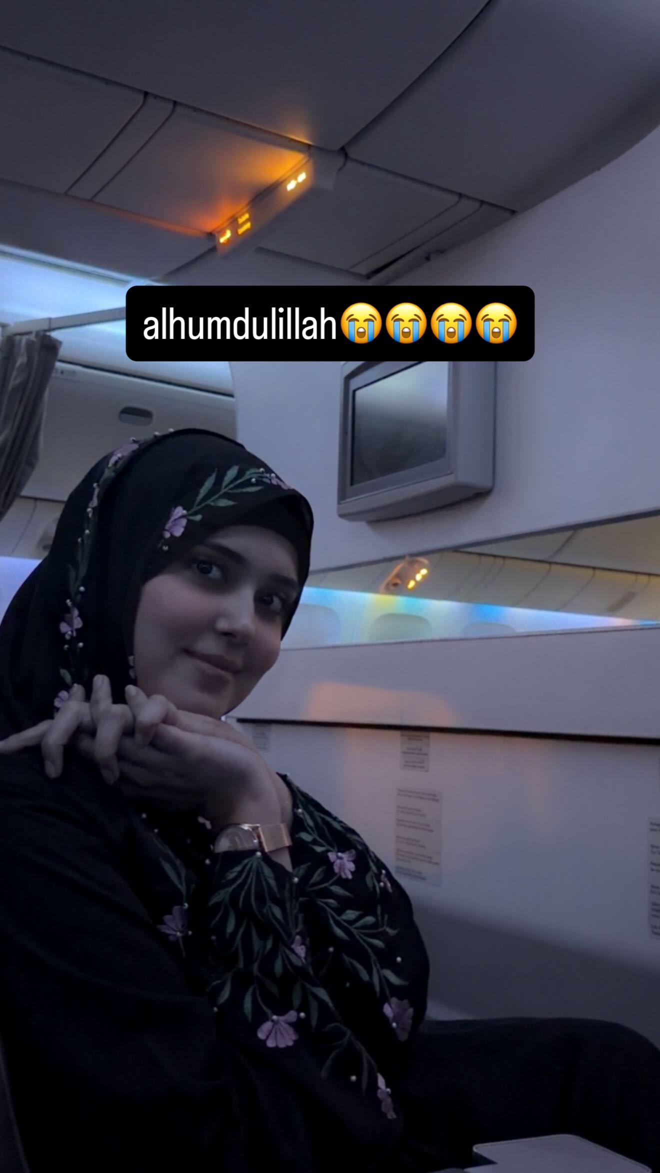 Black Bliss Abaya Set