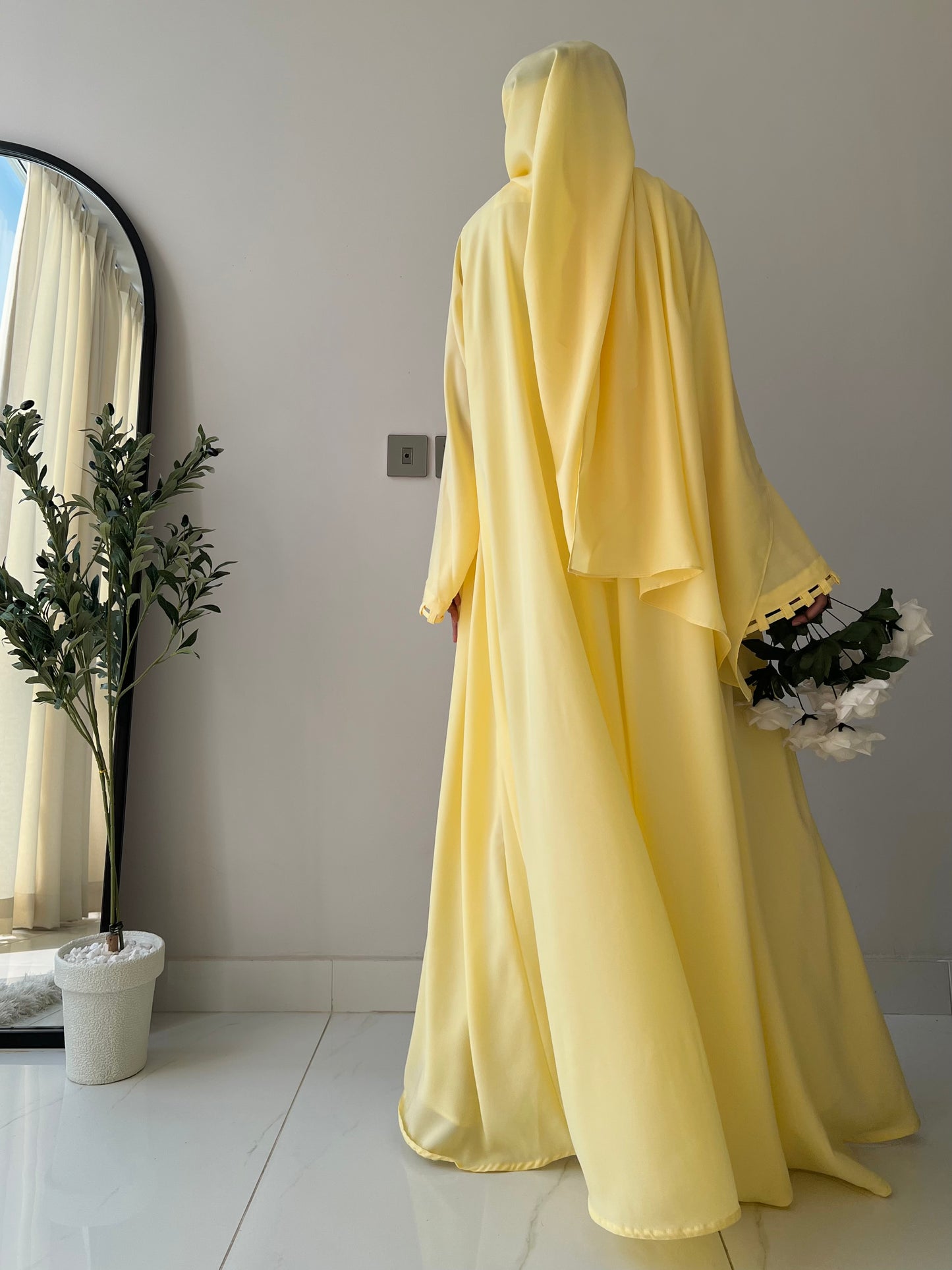 Lily - Butter Yellow Kimono