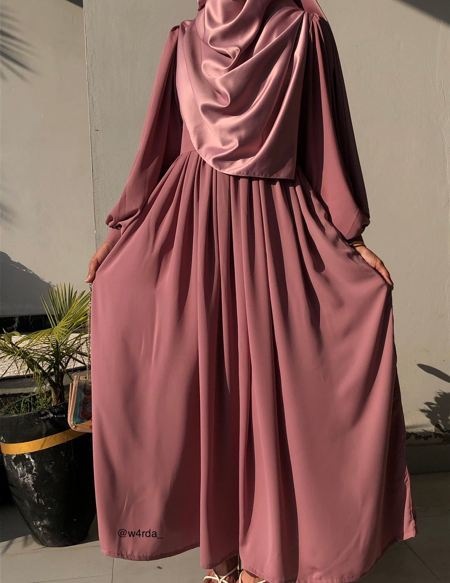 Turkish Dress - Rose Pink