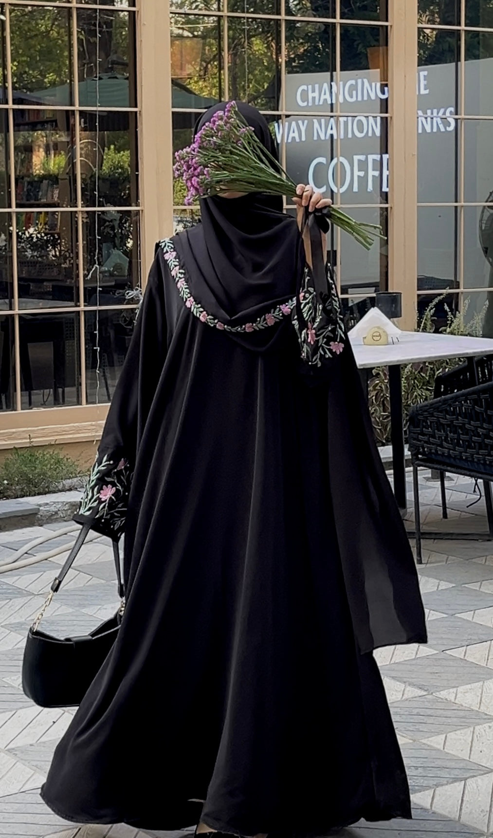 Black Bliss Abaya Set