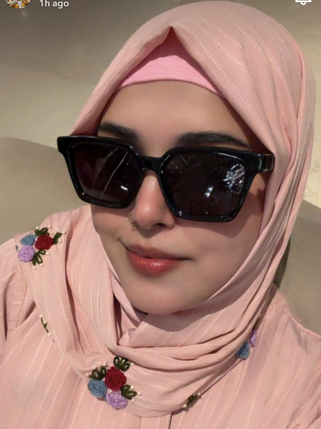 Pink - Blossom Abaya