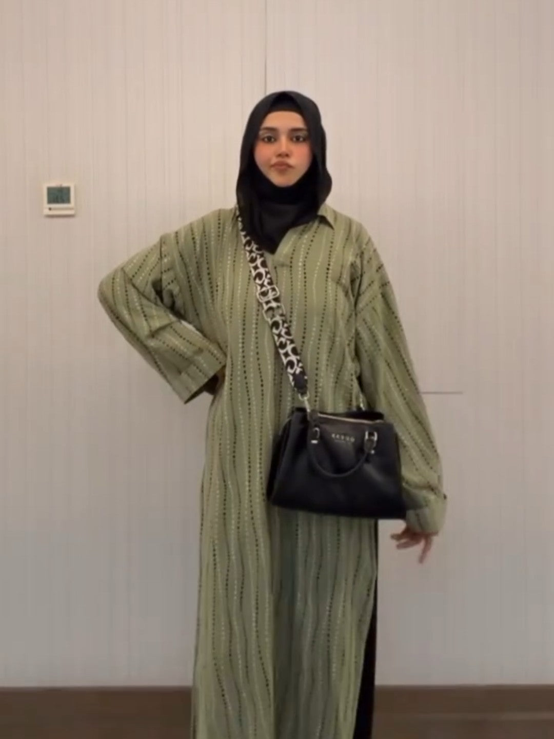 Dusty Olive - Modest Dress