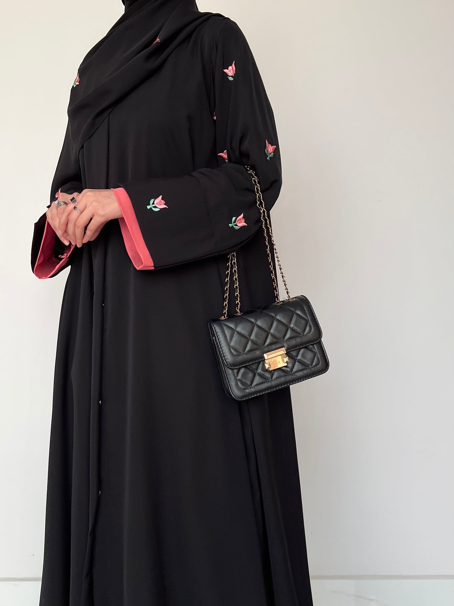 Tulip - Embroidered Abaya