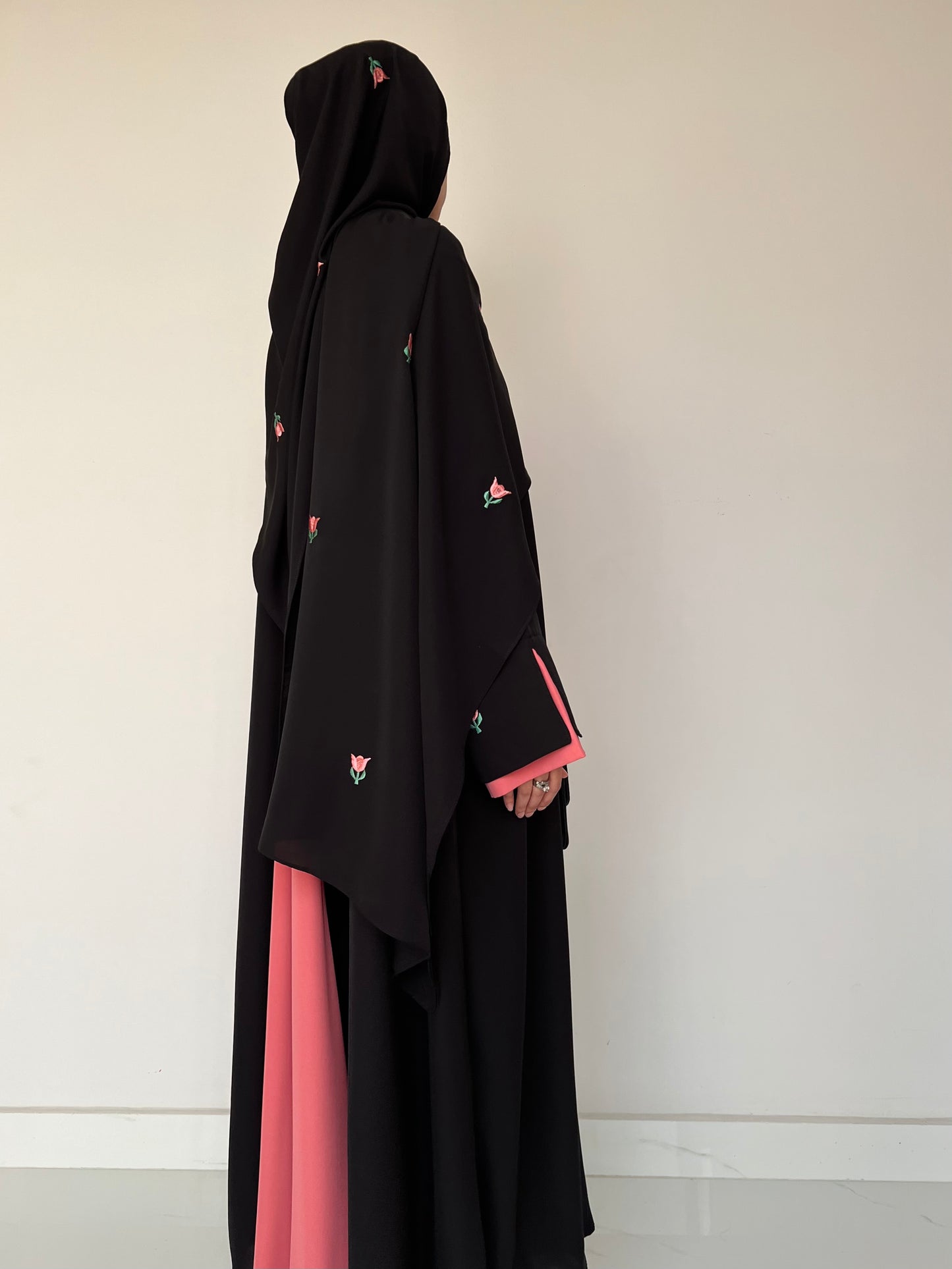 Tulip - Embroidered Abaya