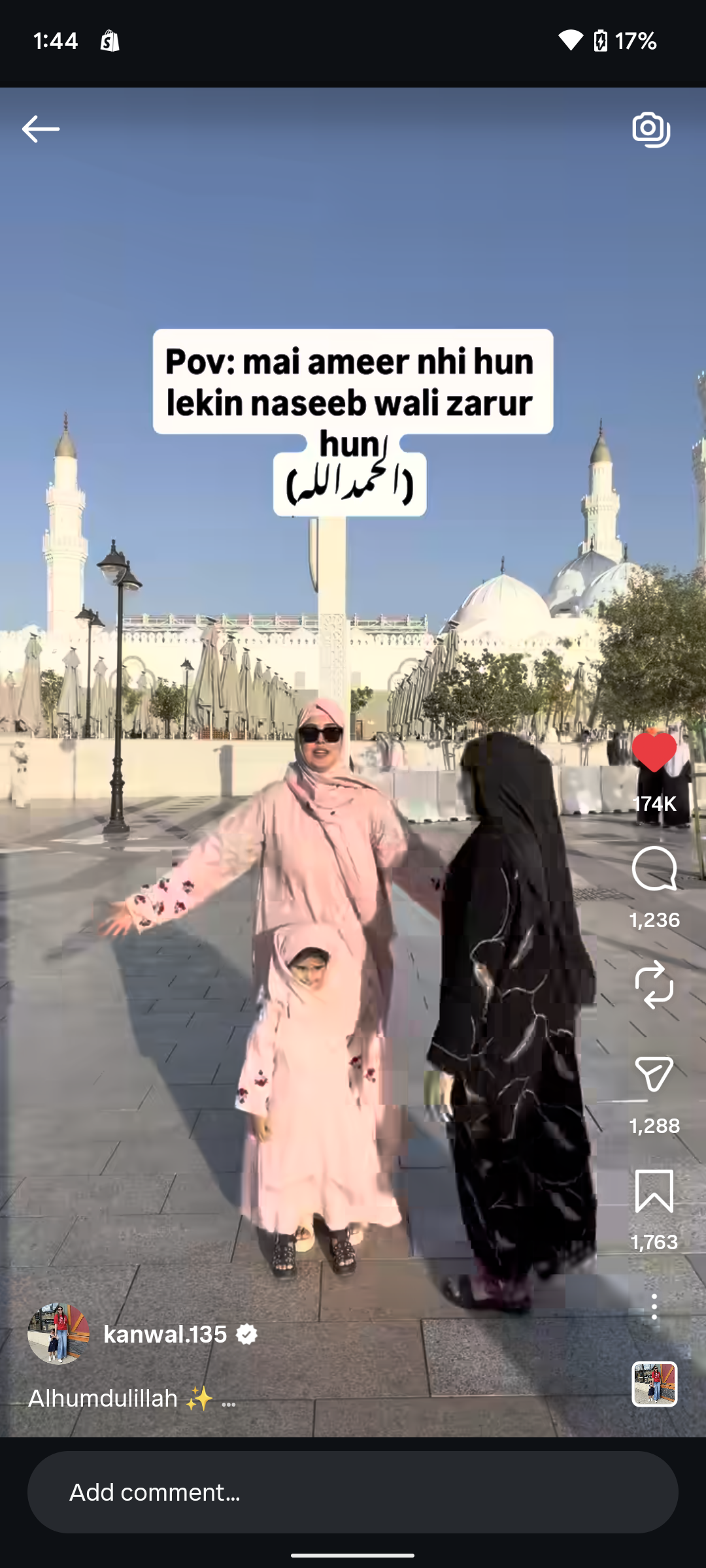 Pink - Blossom Abaya