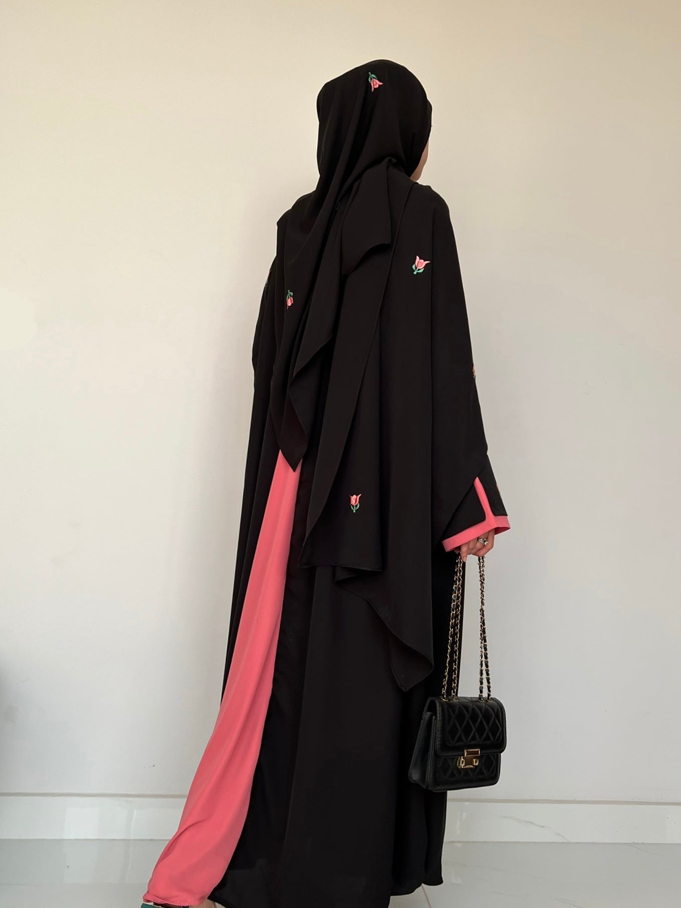 Tulip - Embroidered Abaya