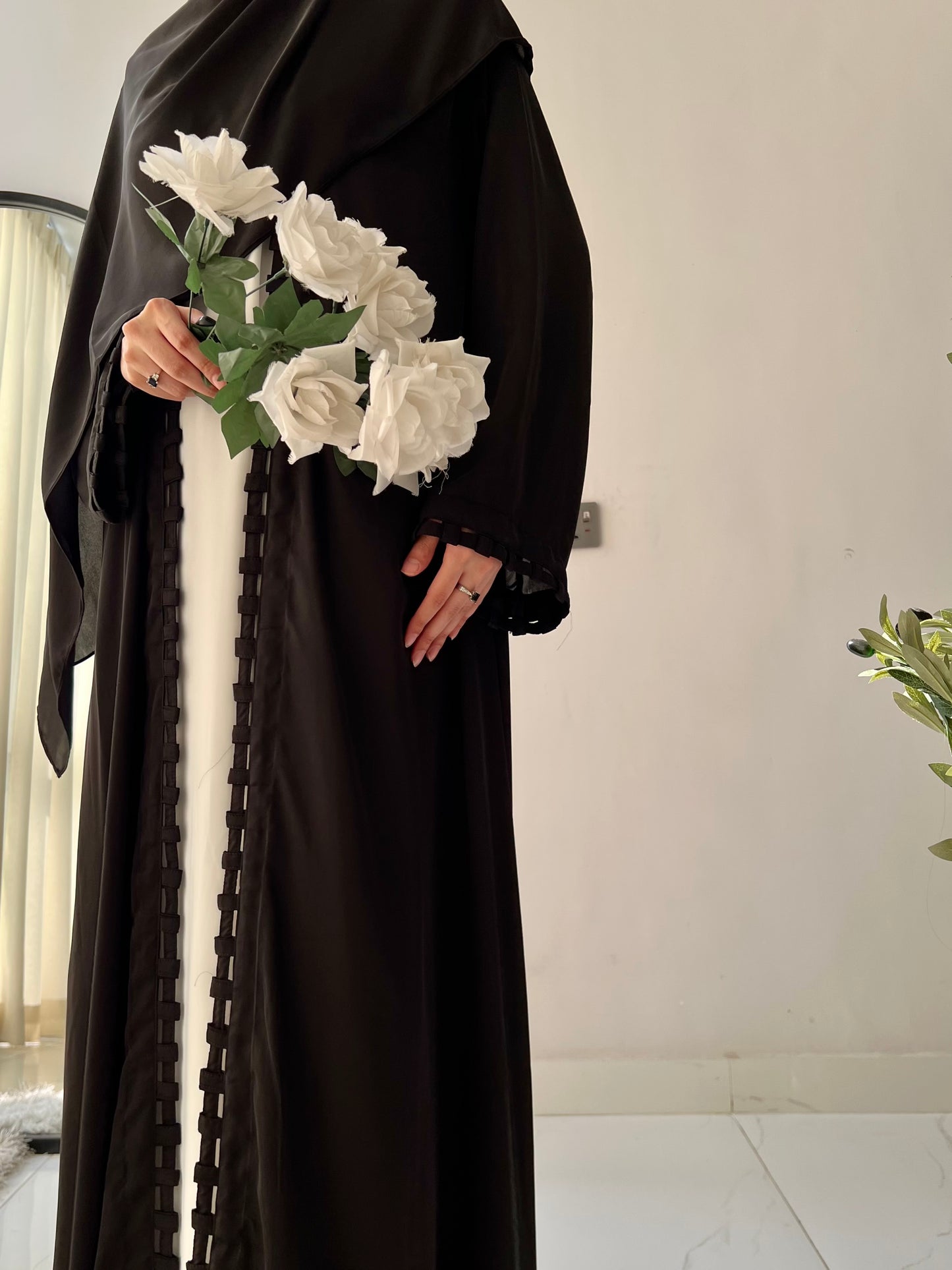 Black - Lily Abaya Set