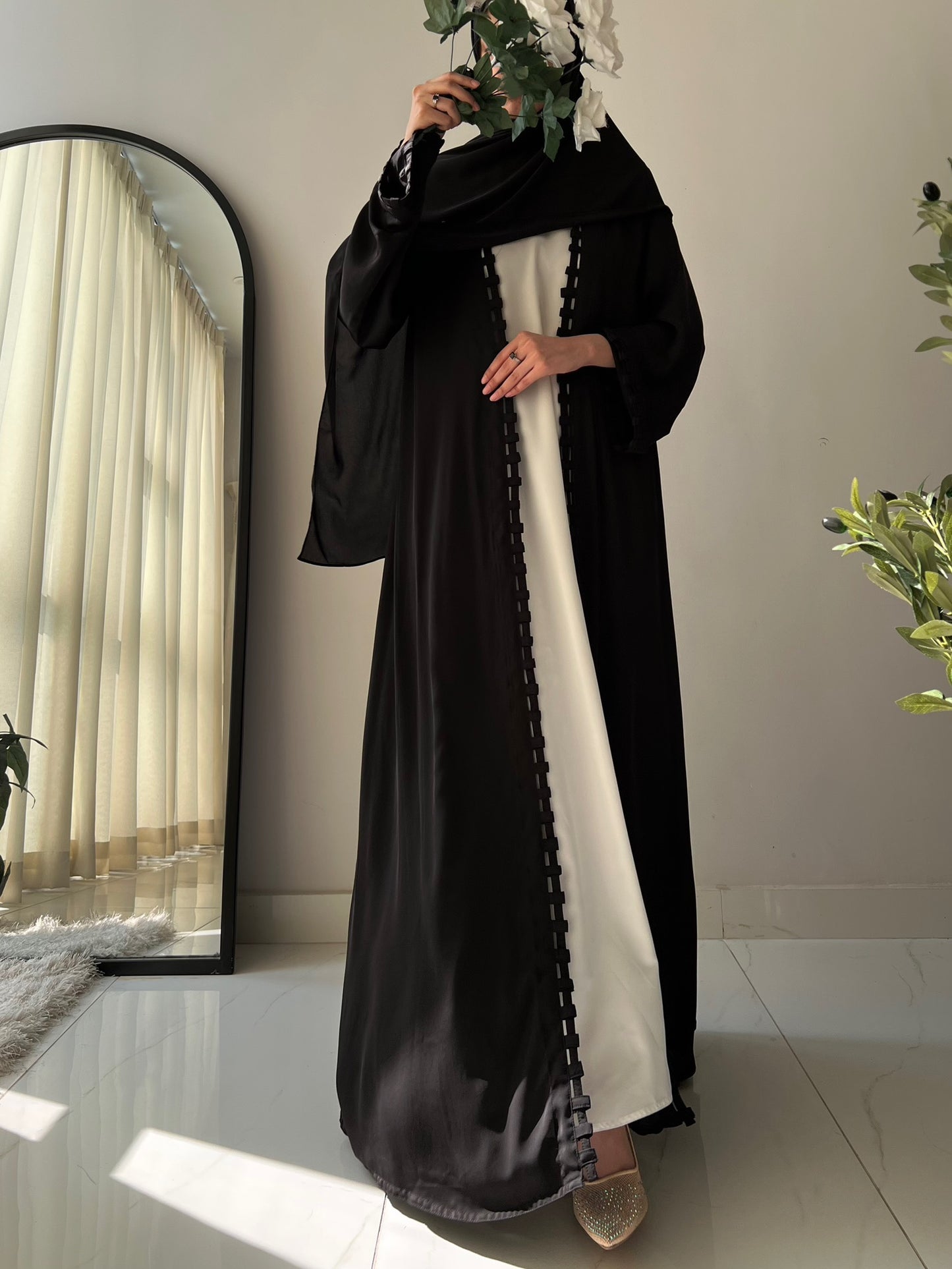 Black - Lily Abaya Set