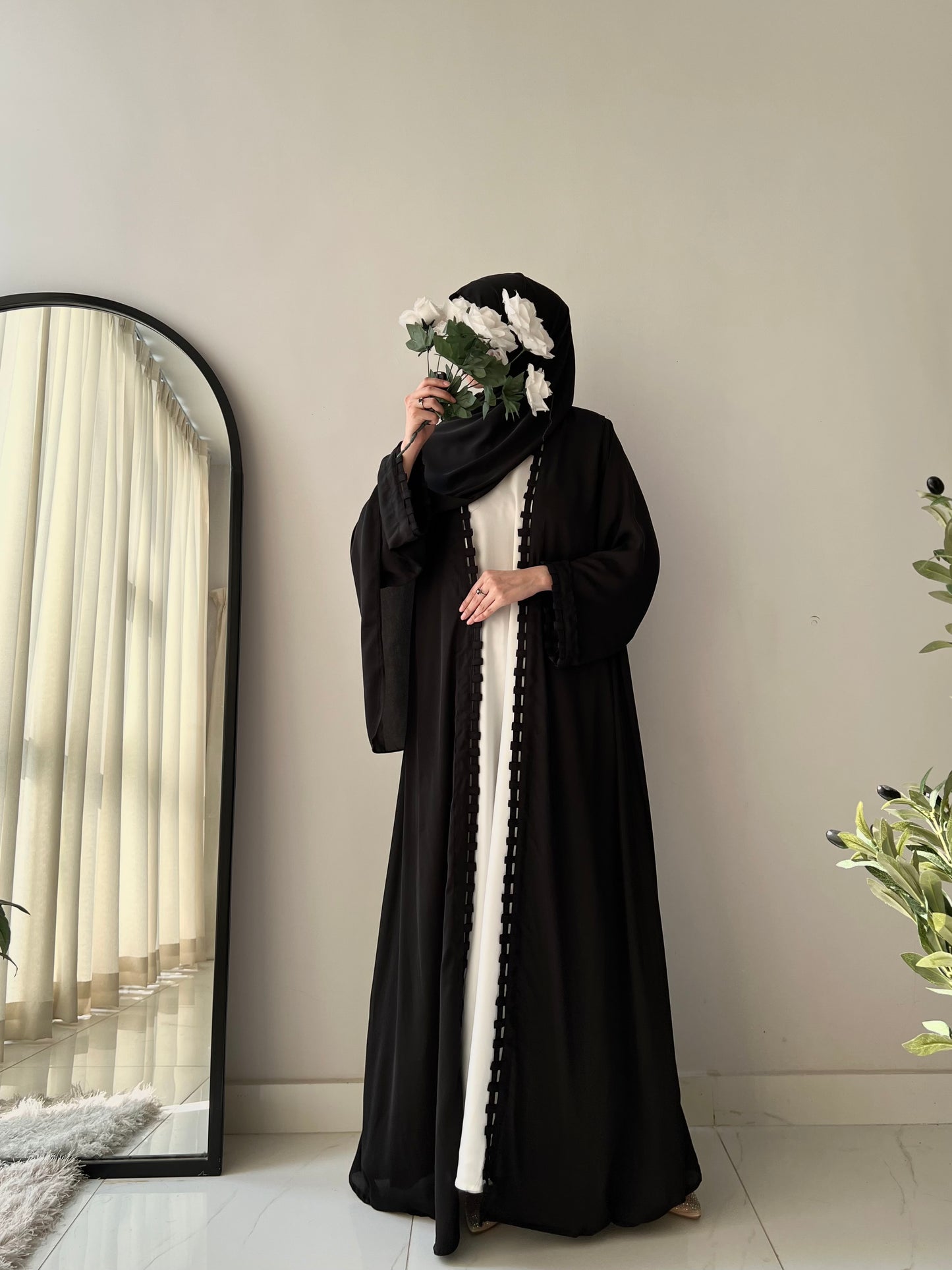 Black - Lily Abaya Set