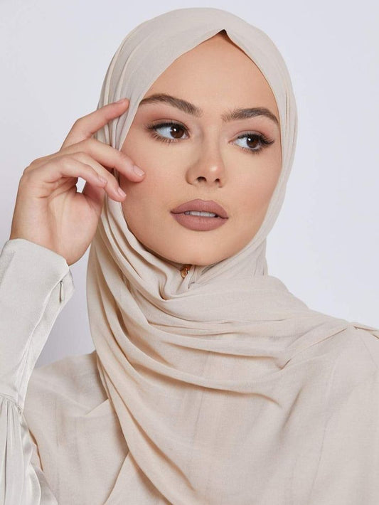 IVORY - PREMIUM GEORGETTE HIJAB