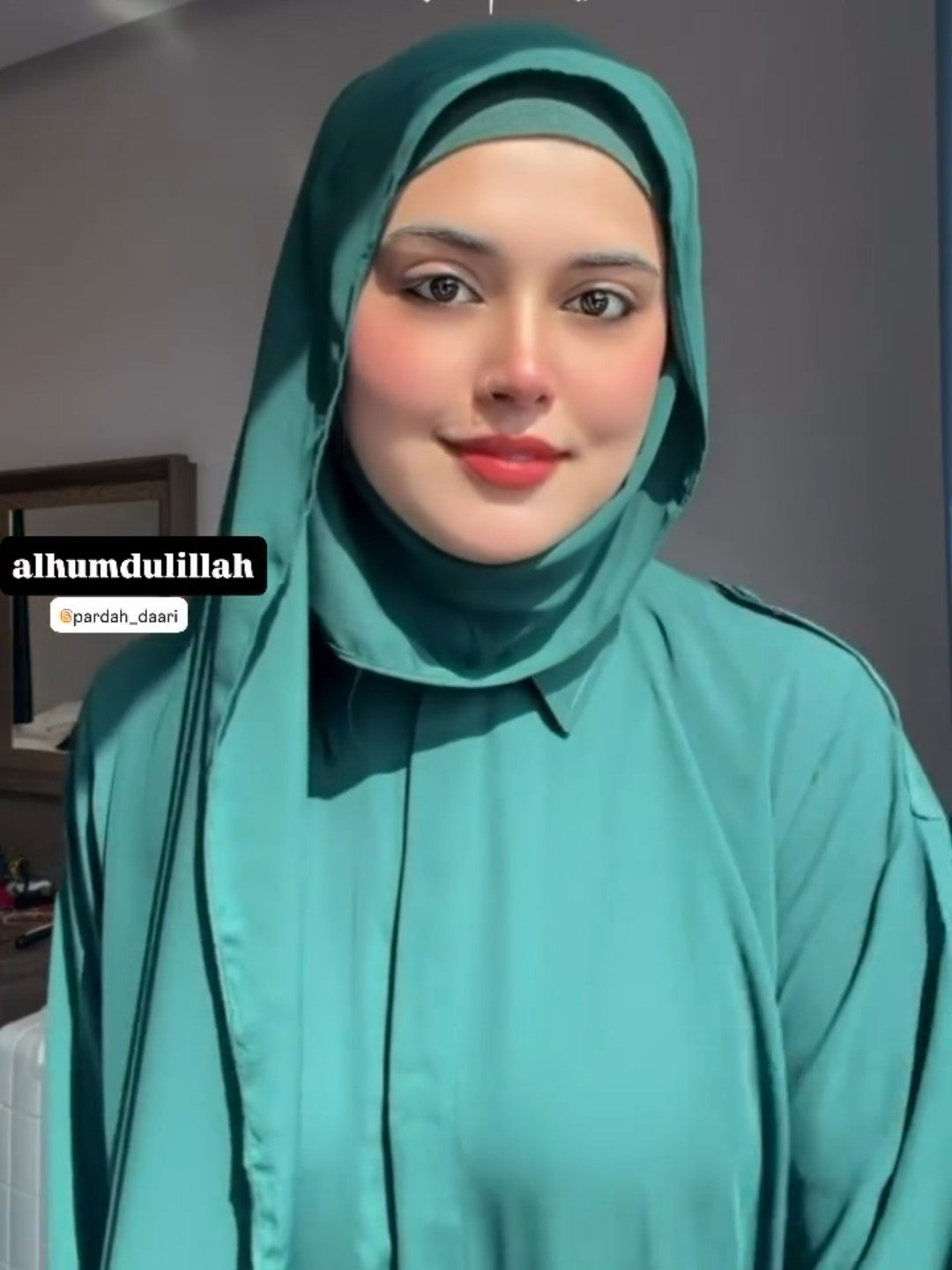 Green - Mist Abaya