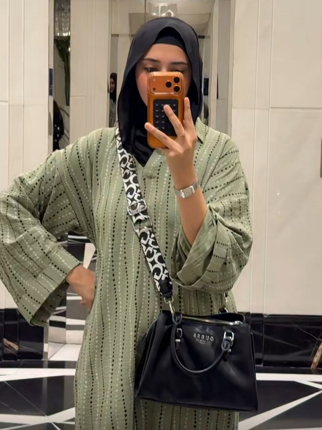 Dusty Olive - Modest Dress