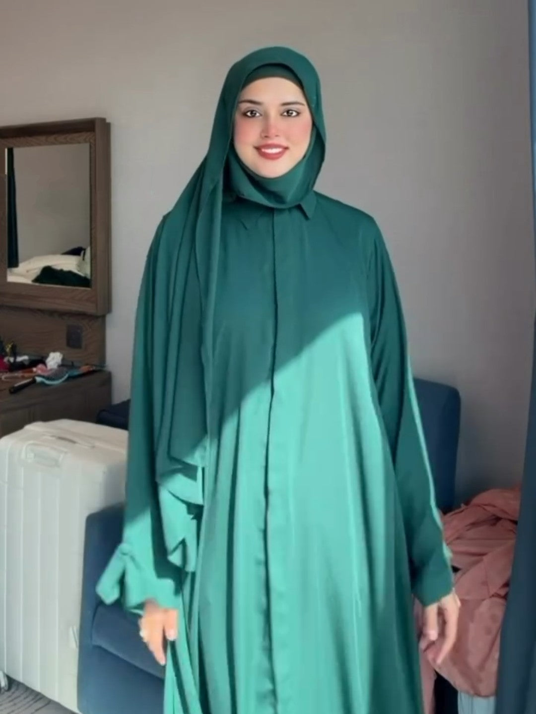 Green - Mist Abaya
