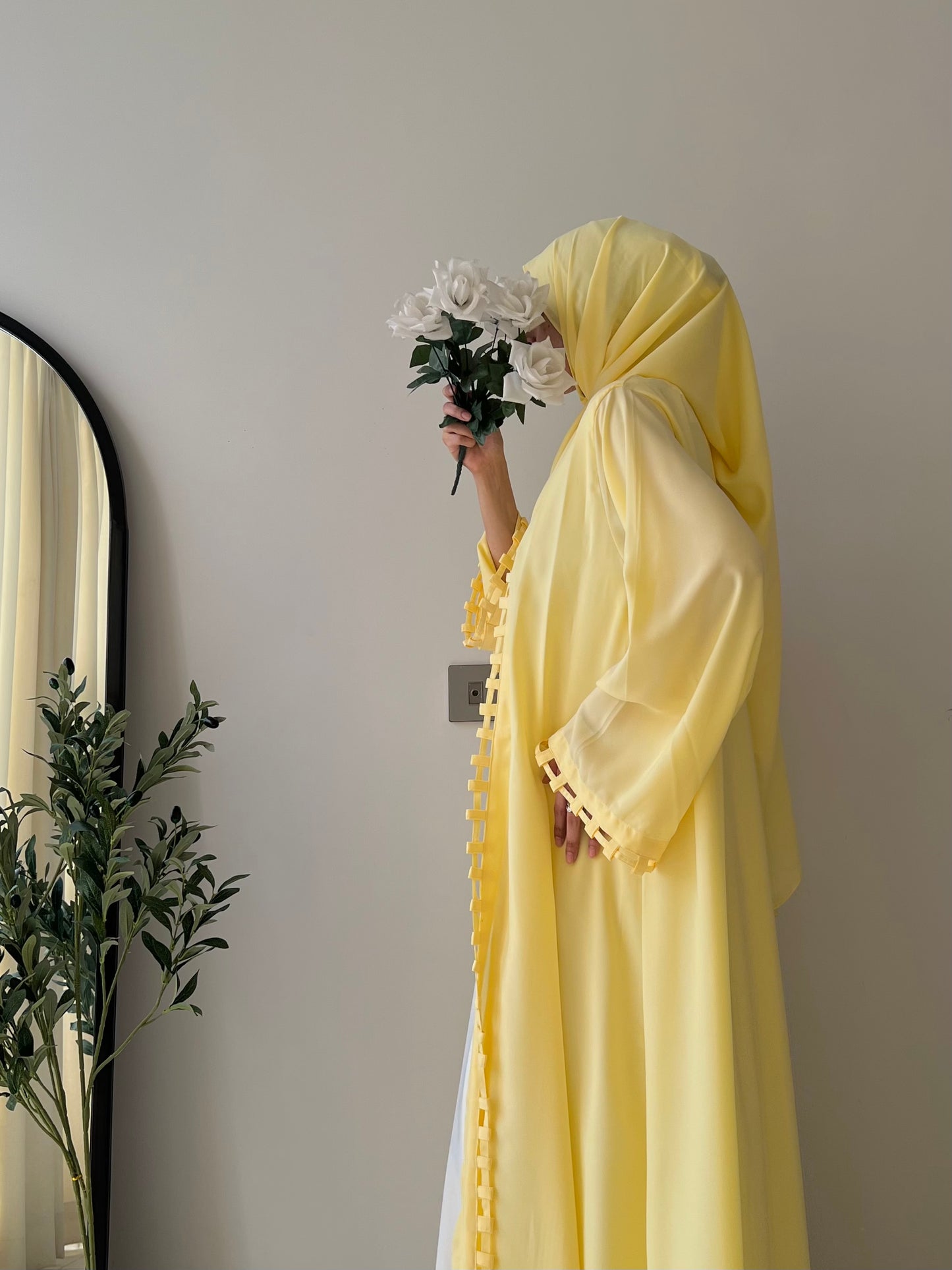 Lily - Butter Yellow Kimono