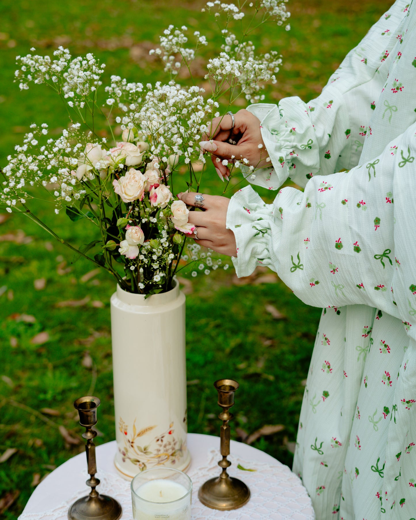 Green - Bows Namaz Chadar