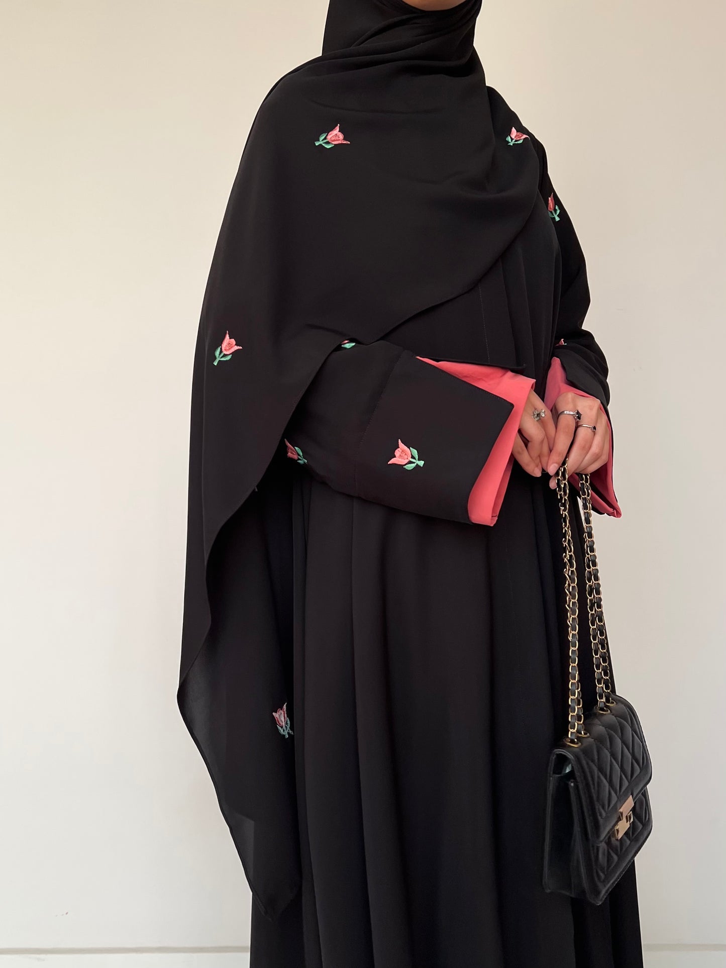 Tulip - Embroidered Abaya